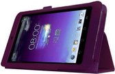 Asus Memo Pad HD 7 ME173 Leather Stand Case Paars Purple
