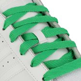 Sneaker Lace FLAT fluor green SL 8004-15 Groen maat One size
