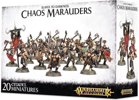 Afbeelding van het spel Age of Sigmar Slaves to Darkness: Chaos Marauders Regiment