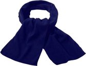 Wintersjaal Fleece Unisex 150 Cm Navy