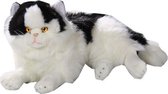 Bicolini Knuffelpoes Pers Liggend 35 Cm