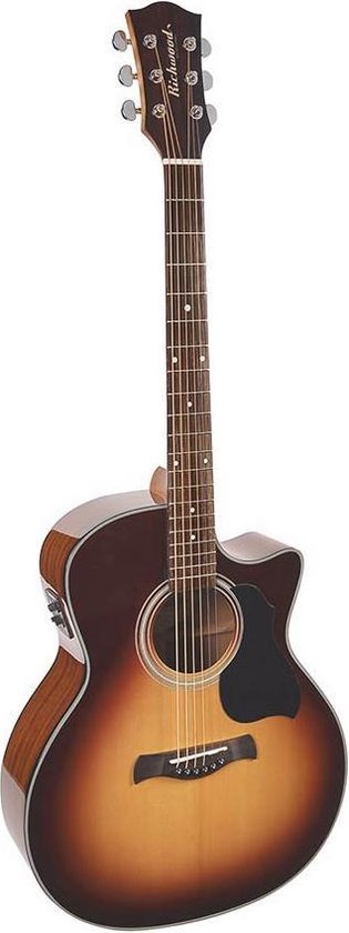 Semi akoestische gitaar Richwood Master Series Grand Auditorium G-40-CESB