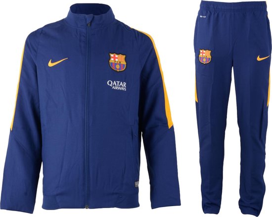 vertrekken Overweldigend riem Nike FC Barcelona Revolution - Trainingspak - Unisex - Maat XL - navy/geel  | bol.com
