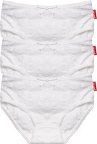 Claesen's Meisjes 2-pack Onderbroek - White Embroidery - Maat 92-98