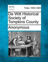 de Witt Historical Society of Tompkins County