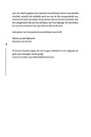 Tekstpagina met een dankwoord aan trainers en auteursinformatie.