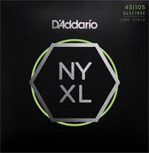 D'Addario NYXL45105 Long Scale 45-105 045 bassnarenset