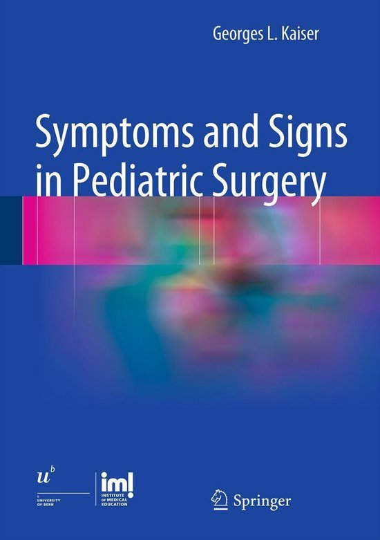Medicine (R0) - Symptoms and Signs in Pediatric Surgery - cover