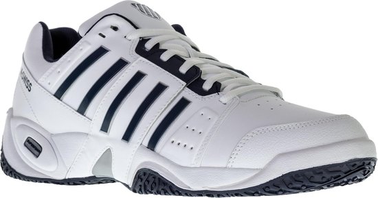 K•Swiss ACCOMPLISH III OMNI - WHITE / NAVY - Chaussures de tennis | bol.com