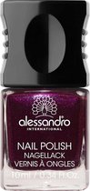 Alessandro Nail Polish - 90 Purple Purpose - 10 ml