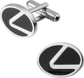 Boutons de manchette Montebello Lexus - Homme - Métal - Logo de voiture - 20x15mm