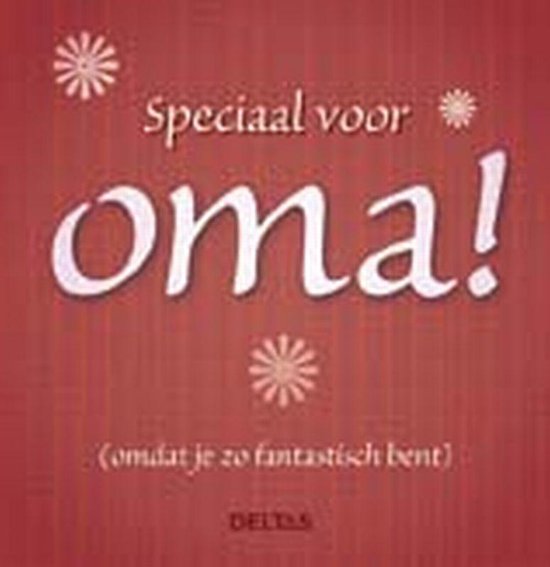Cover van het boek 'Speciaal voor oma!' van G. Roosbroeck