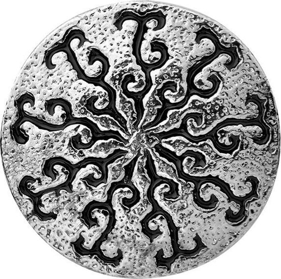 Quiges - Drukknoop 18mm Ornament - EBCM339