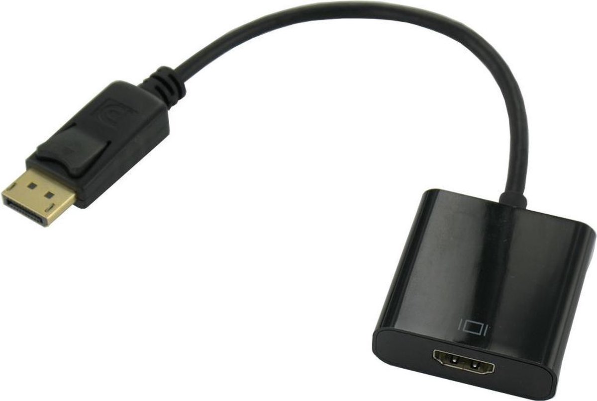 Full HD Displayport Naar HDMI Kabel Adapter - Female To Male AV Converter - AA Commerce