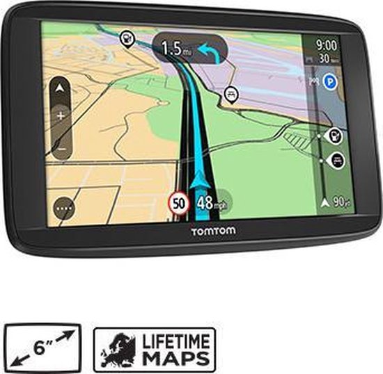 TomTom Start 62 Europa Incl. Beschermtas 48 Landen Lifetime Maps