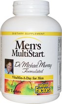 Natural Factors, Mannen MultiStart, VitaMinDay voor mannen, 120 tabletten