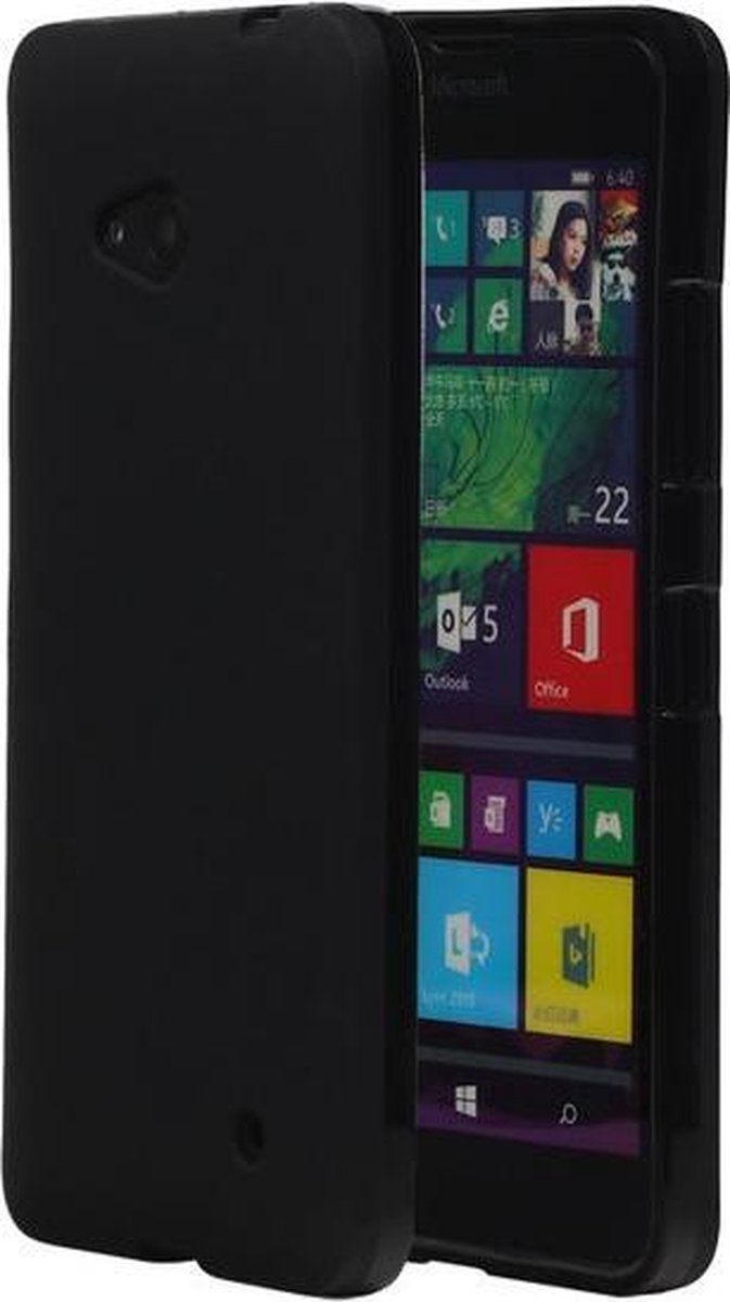 Microsoft Lumia 640 TPU Hoesje Zwart