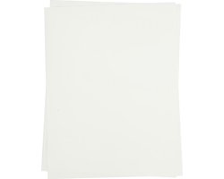 Creativ Company Transfer Vel Vel 21.5x28 cm for licht textiles Transparant 5 Vel per Verpakking