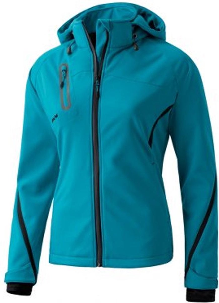 Erima Outdoor Dames Softshell Jack - Softshelljassen  - blauw - 36