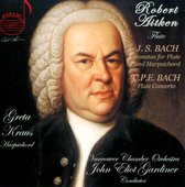 J.S. Bach: Sonatas for Flute and Harpsichord; C.P.E. Bach: Flute Concerto