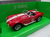 Shelby Cobra 427 SC 1965 Rood 1-24 Welly