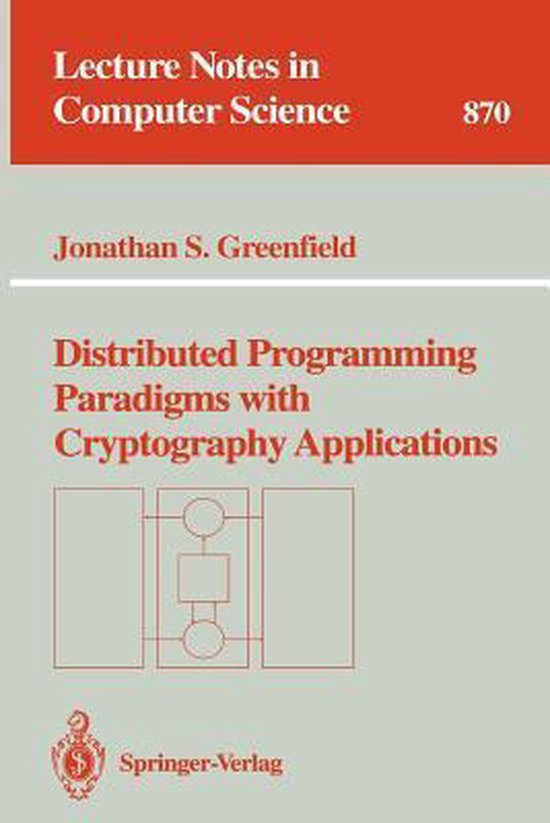 Distributed Programming Paradigms with Cryptography Applicat ... - cover