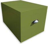 Herinneringskist bewaarkist Memoriebox Olijf Groen (M)