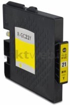 FLWR - Inktcartridge / GC-21Y / Geel - Geschikt voor Ricoh