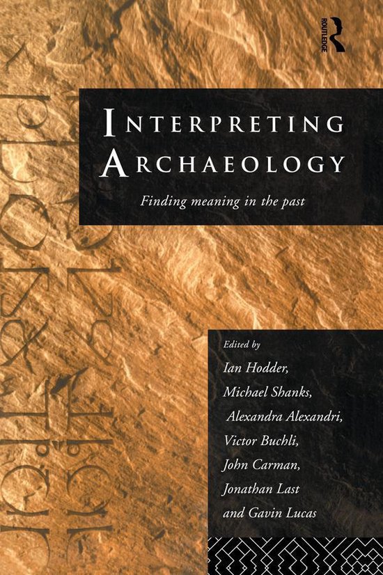 Interpreting Archaeology - cover