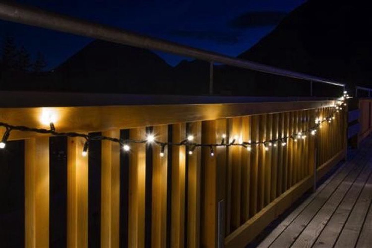 40 meter kerstverlichting voor binnen & buiten - Warm Wit 400 LED's -  waterdicht - Luksus® | bol