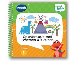 VTech MagiBook Activiteitenboek - Op Avontuur met Vormen & Kleuren - Educatief Speelgoed - Niveau 1 - 2 tot 5 Jaar