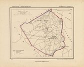 Historische kaart, plattegrond van gemeente Stiphout in Noord Brabant uit 1867 door Kuyper van Kaartcadeau.com