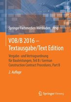 VOB/B 2016 - Textausgabe