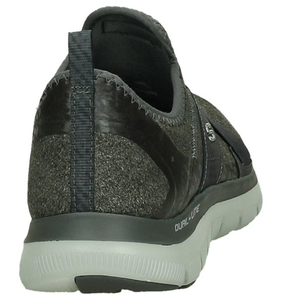 Skechers - 12619 - Slip-on sneakers - Dames - Maat 36 - Grijs - | bol.com