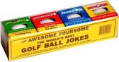 The awesome foursome trick golfballen