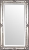 Woon247 Spiegel - 60x120 cm Antiek Zilver