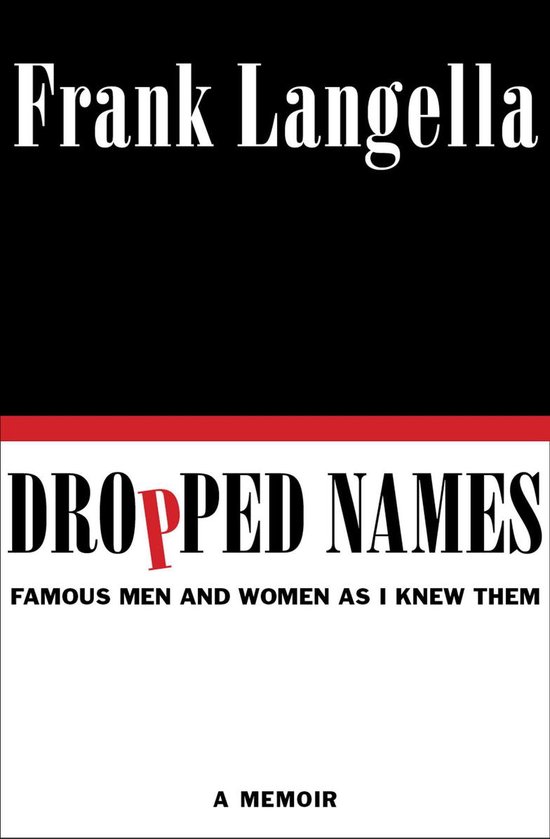 Dropped Names ebook Frank Langella 9780062094483 Boeken Bol