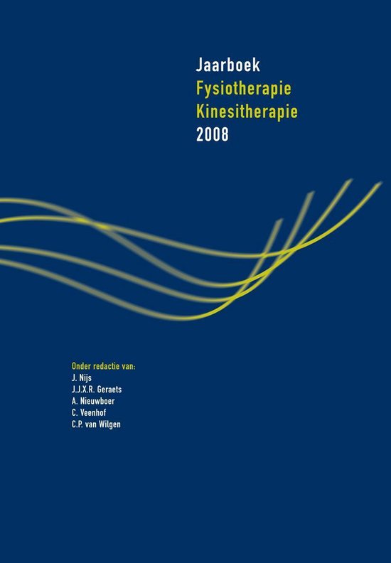 Jaarboek Fysiotherapie/kinesitherapie 2008 - cover
