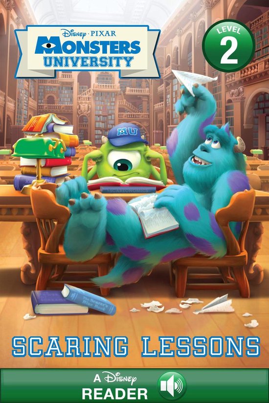 Disney Reader With Audio Ebook Monsters University Scaring Lessons