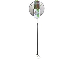Velda Schepnet Met Telescopische Steel Rond 46 Cm Zwart