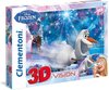 Disney Frozen - 3D Vision Puzzel - 104 Stukjes