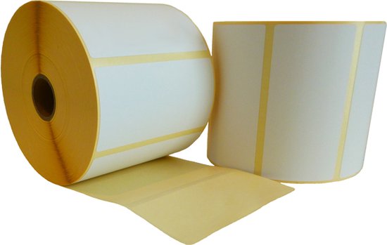 2 Rouleaux D'Étiquettes Thermiques 100x50mm - Compatible Zebra, Toshiba, Citizen, Etc. | 1000 Étiquettes Par Rouleau, Garantie 3 Ans - 6
