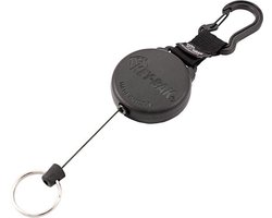 Key-Bak 28" Securit Retractor 488B-XDX kevlar cord, Carabiner