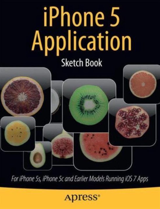 iPhone 5 Application Sketch Book - cover