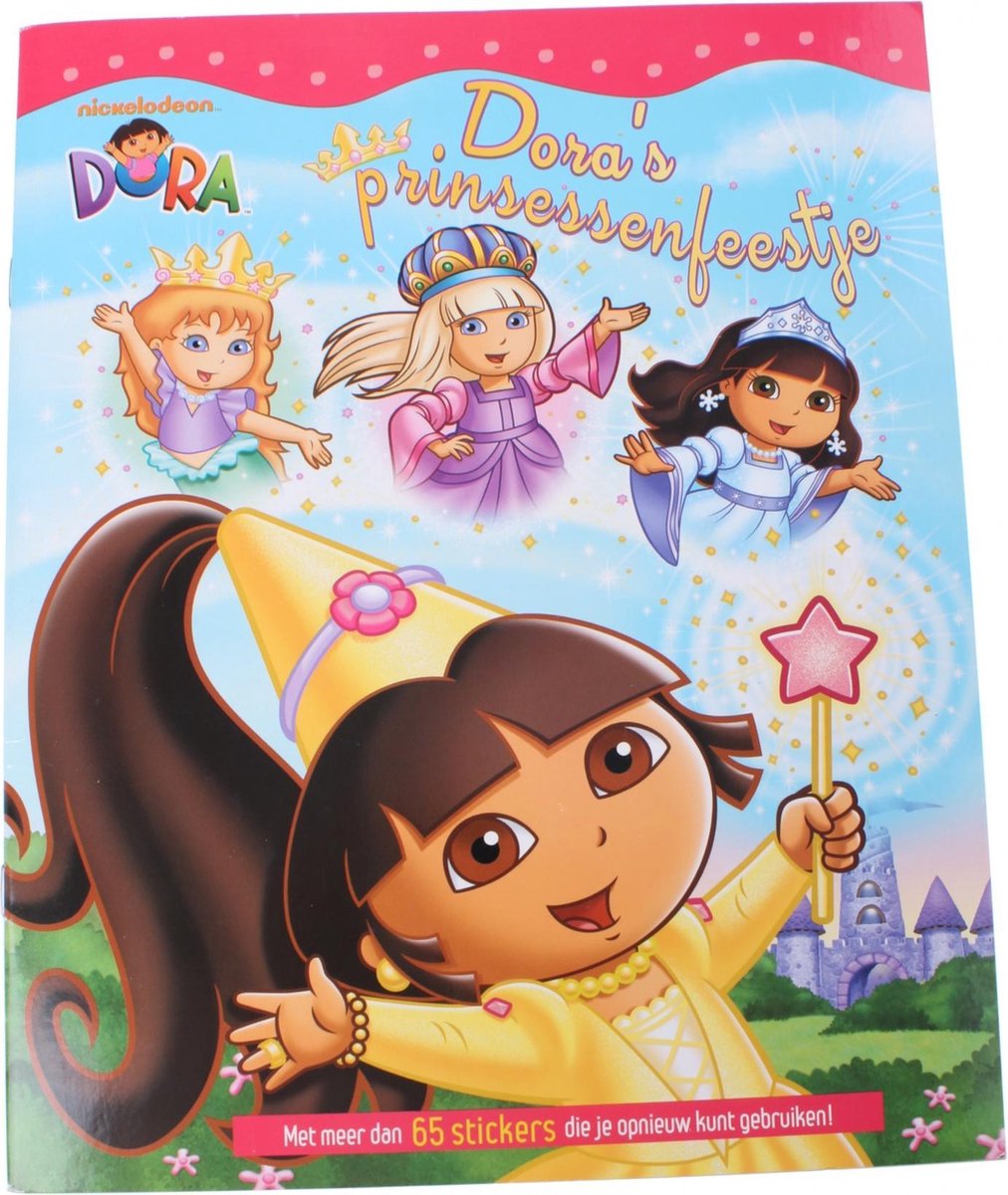 Memphis Belle Stickerboek Dora's Prinsessenfeestje