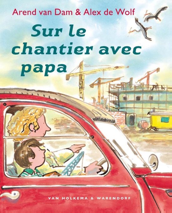 Sur le chantier avec papa - cover