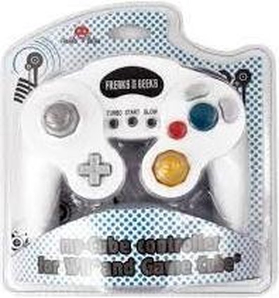 RETRO Controller Turbo and Slow for Wii/Gamecube White