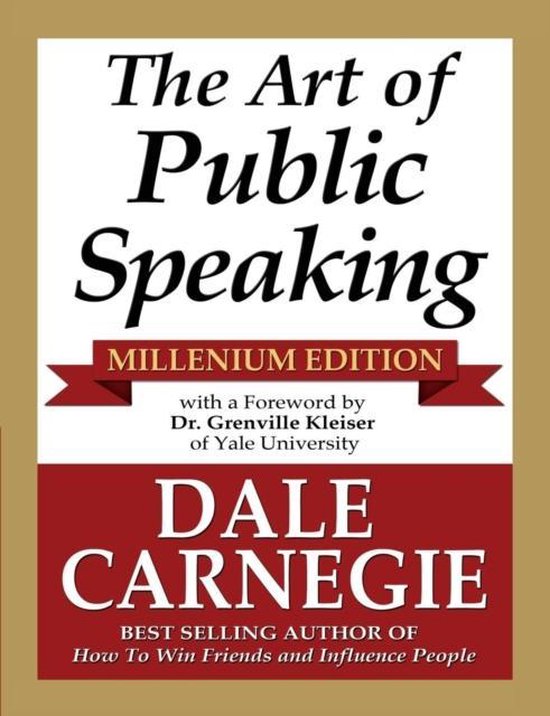 The Art of Public Speaking - Millenium Edition - cover