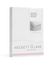 Heckett & Lane - Jersey HSL Topper 80/90x200+12cm. White