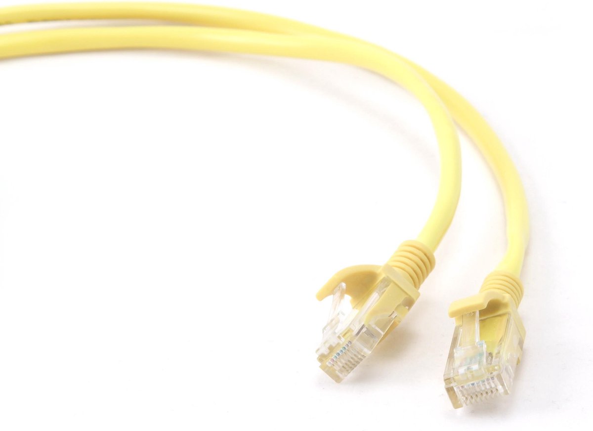 UTP Cat5E patchkabel geel 0.5 meter